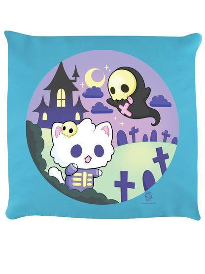 Cosmic Boop Ghost Hunt Lilac Cushion