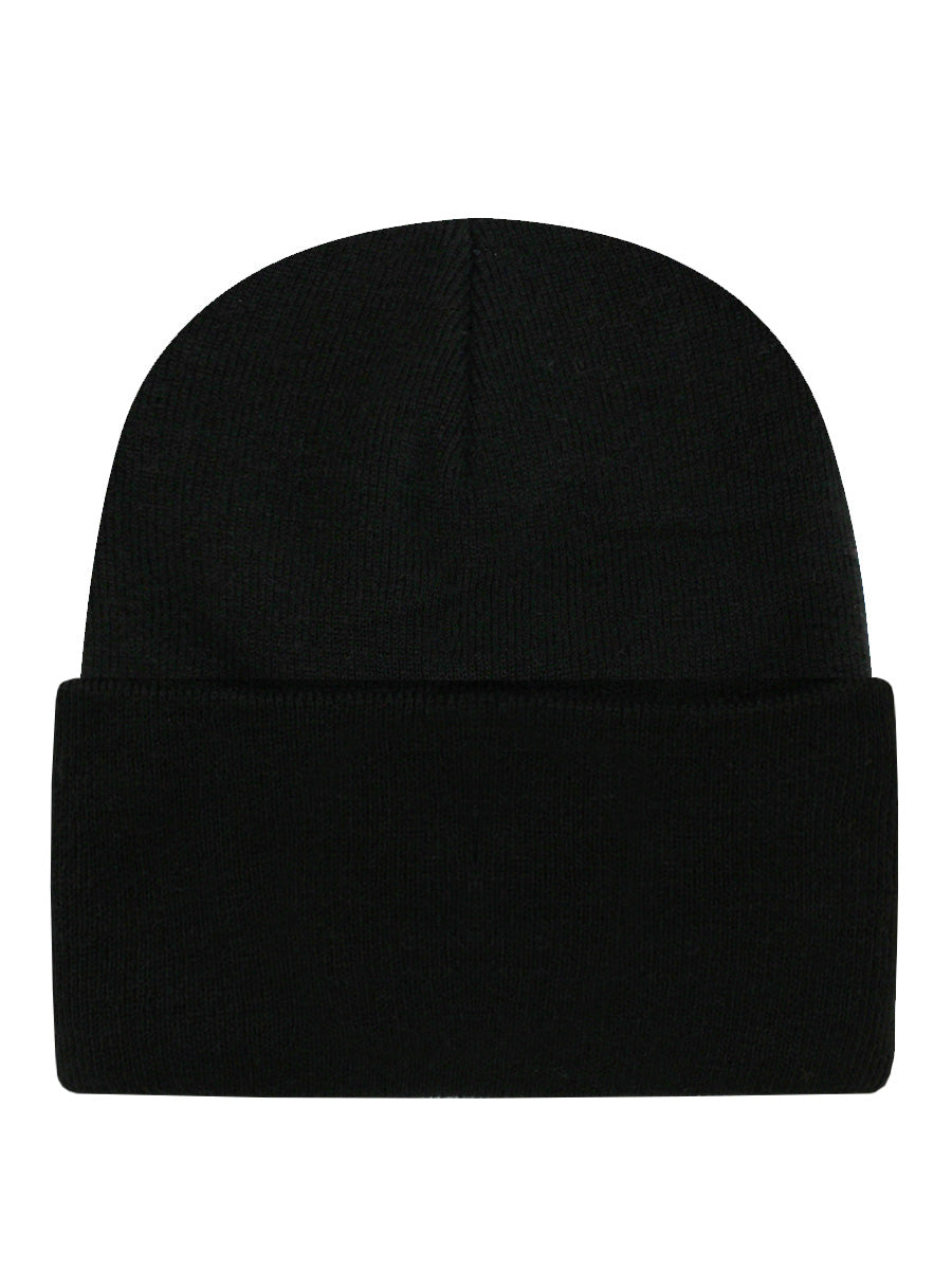 Lunar-saur Moon Black Beanie