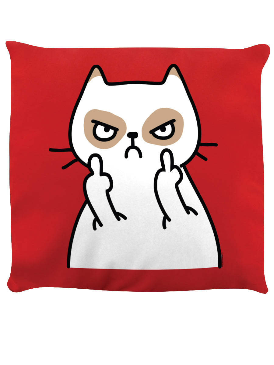 Muther Fluffer Red Cushion