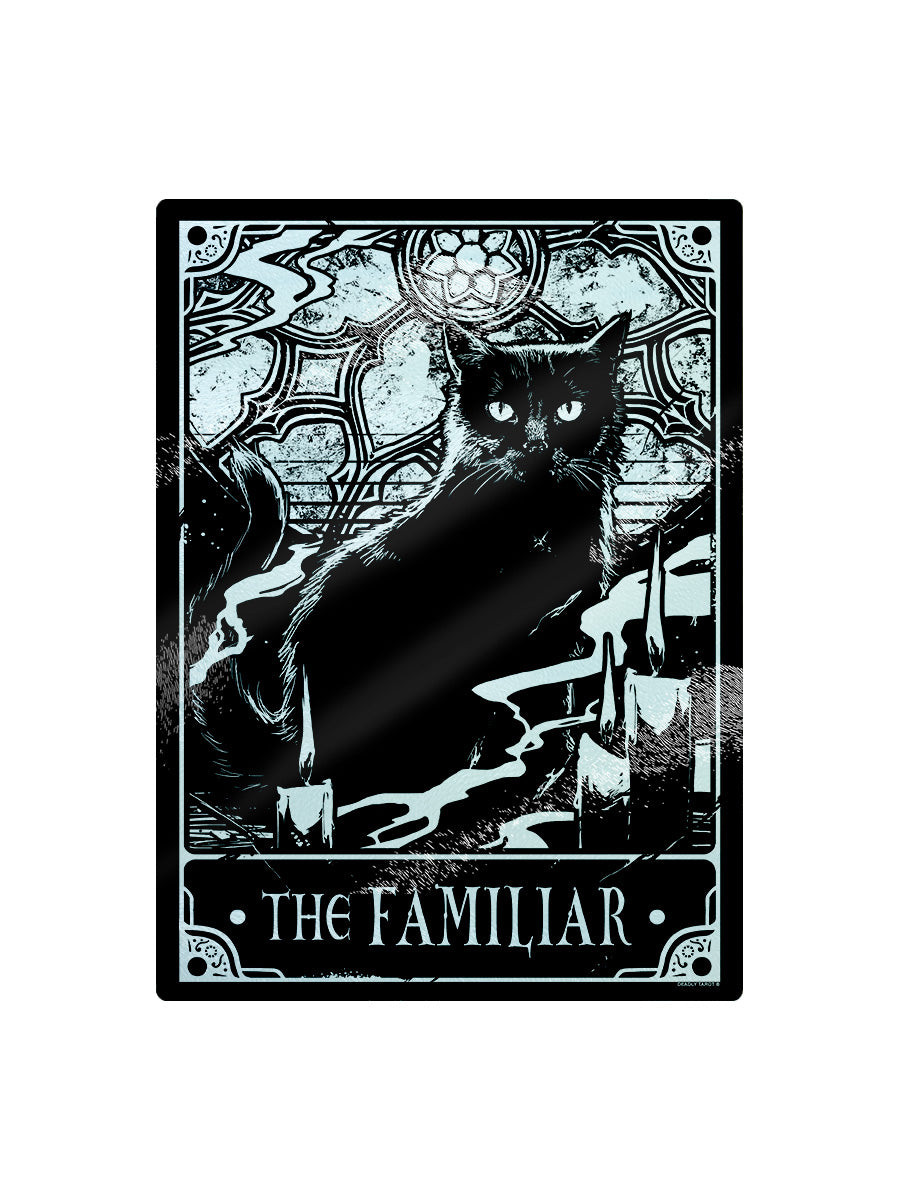 Deadly Tarot The Familiar Small Chopping Board