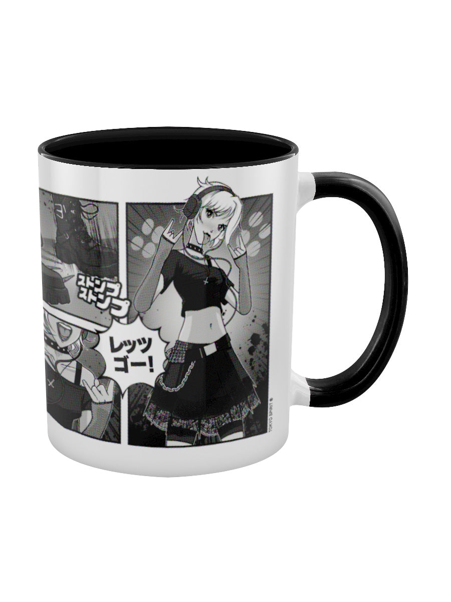 Tokyo Spirit Music Unleashed Black Inner 2-Tone Mug