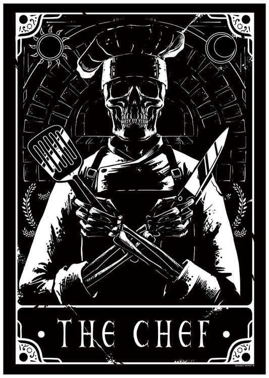 Deadly Tarot The Chef Mini Poster