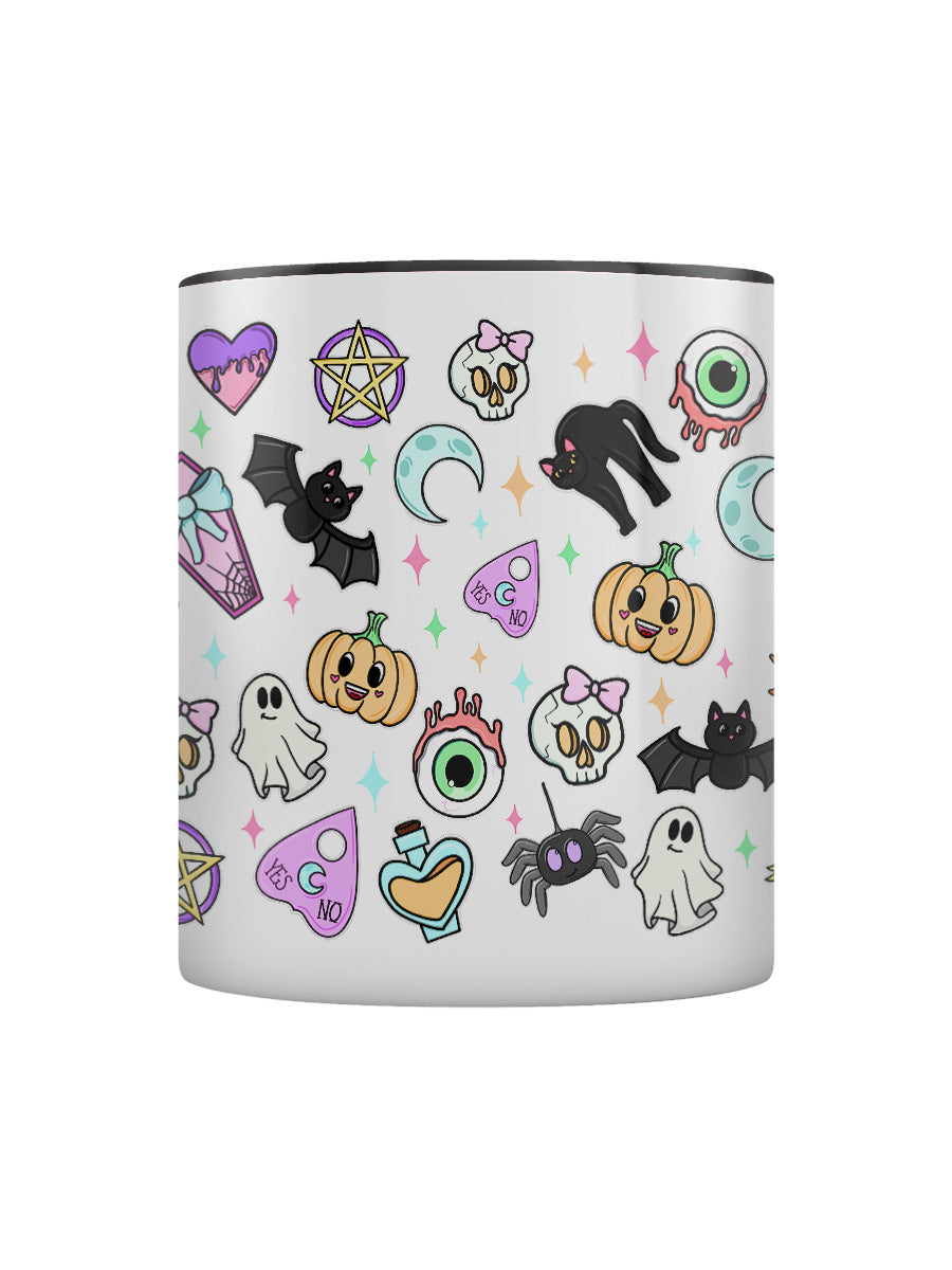 Galaxy Ghouls Everyday is Halloween Black Inner 2-Tone Mug