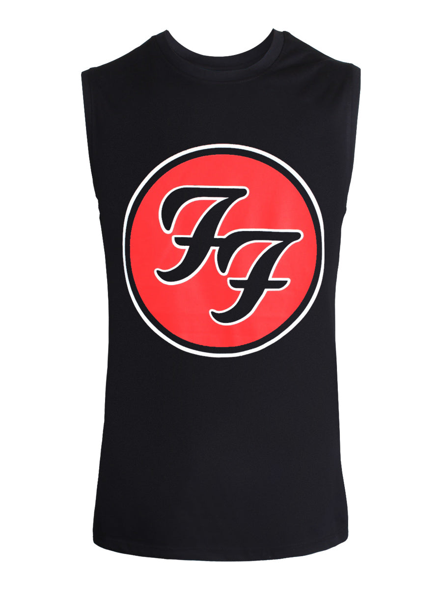 Foo Fighters FF Logo Men's Black Tank Vest