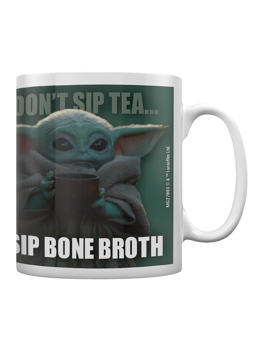 The Mandalorian Grogu Bone Broth Mug