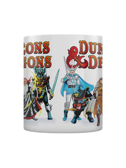 Dungeons & Dragons Retro Group Mug
