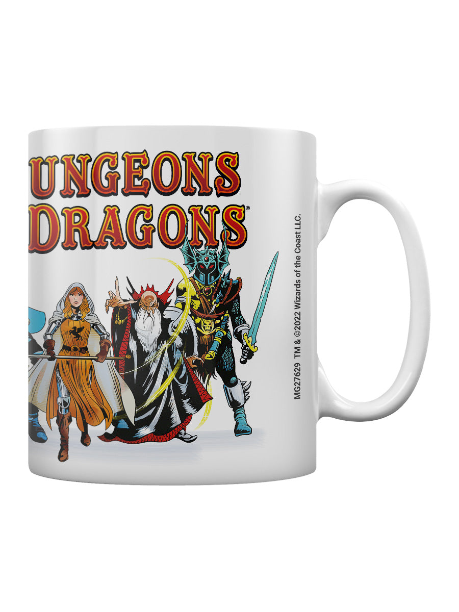 Dungeons & Dragons Retro Group Mug