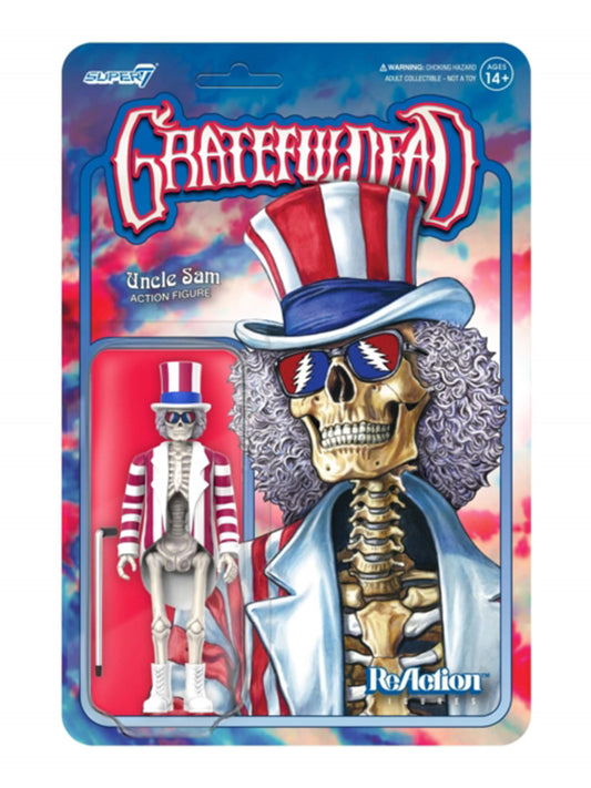 Grateful Dead Uncle Sam Skeleton ReAction Figure