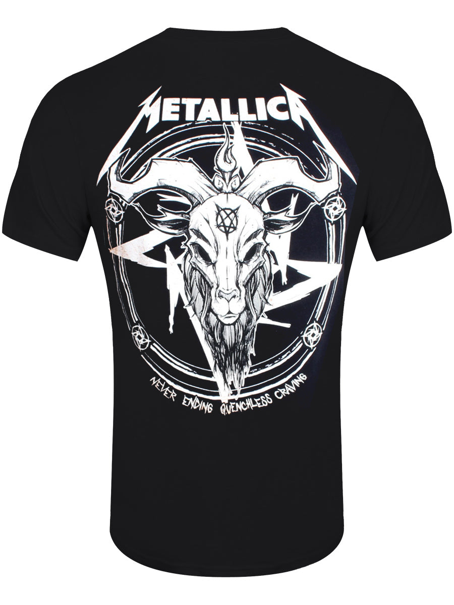 Metallica Darkness Son Men's Black T-Shirt