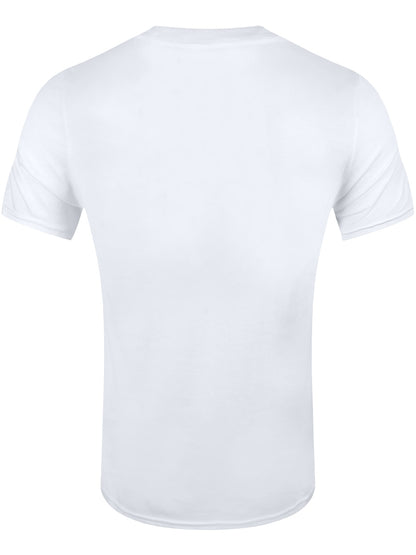 The Simpsons Frosted Crusty Q's Men's White T-Shirt