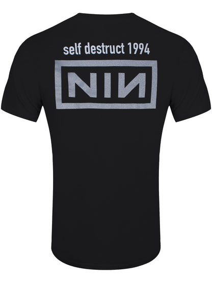 Nine Inch Nails Self Destruct '94 Men's Black T-Shirt