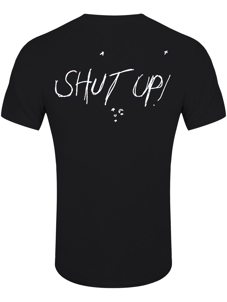 Hole Shut Up Men's Black T-shirt