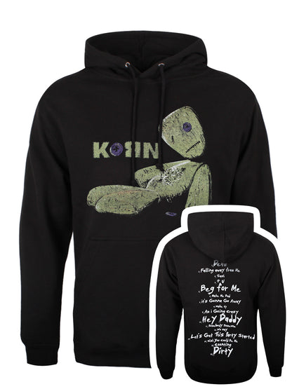 Korn Issues Tracklist Men's Black Pullover Hoodie