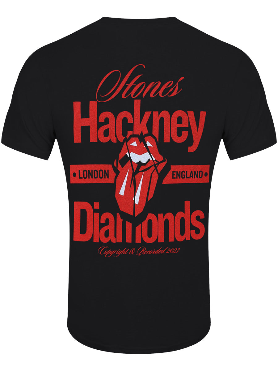 The Rolling Stones Hackney Diamonds Hackney London Men's Black T-Shirt