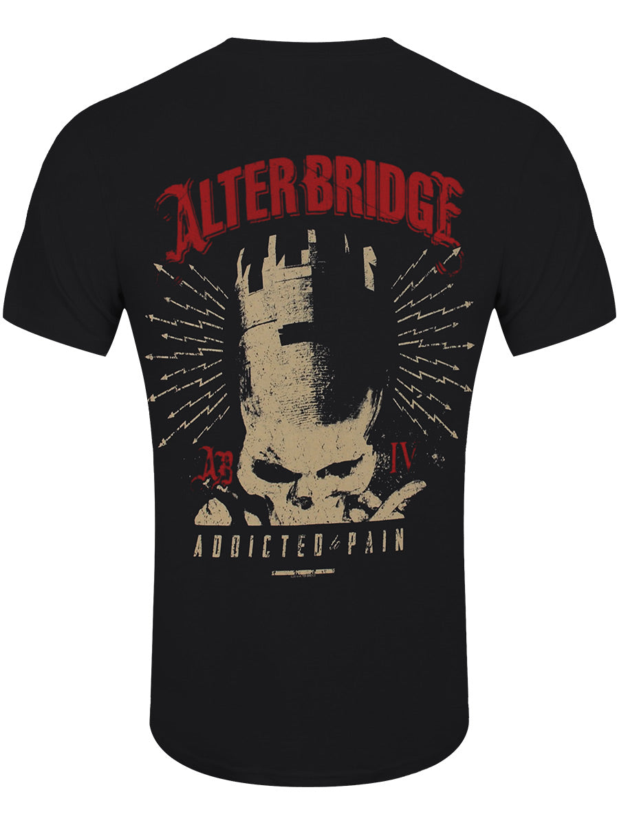 Alter Bridge Addicted To Pain Men's Black T-Shirt