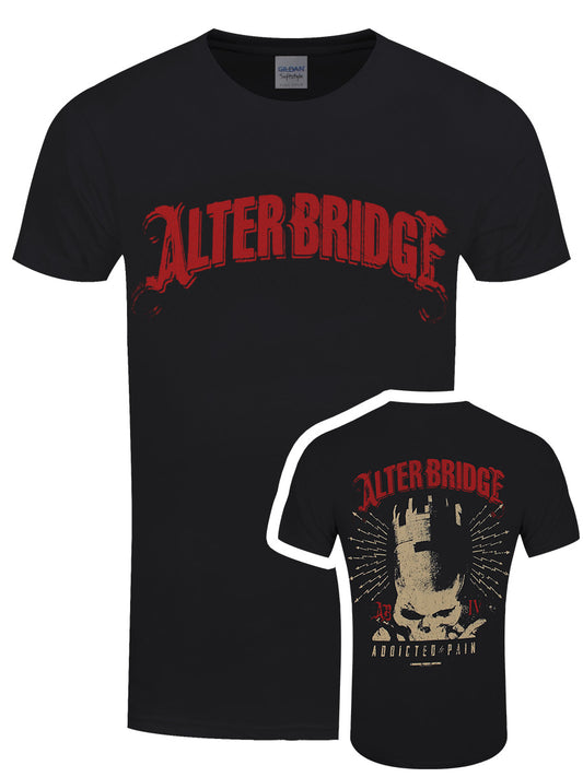 Alter Bridge Addicted To Pain Men's Black T-Shirt