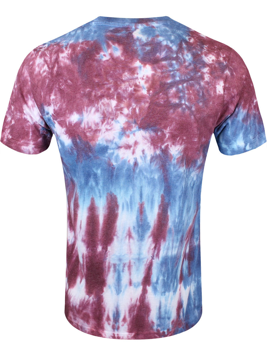 Black Sabbath Wavy Logo Men's Tie-Dye T-Shirt