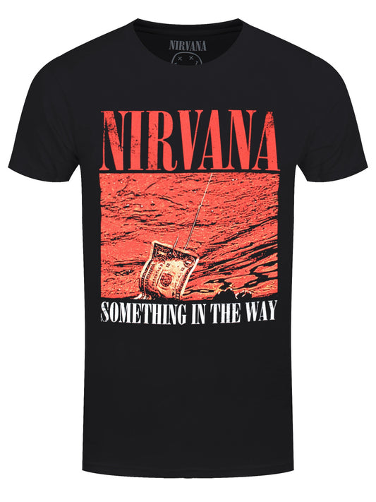 Nirvana Something In The Way Men's Black T-Shirt