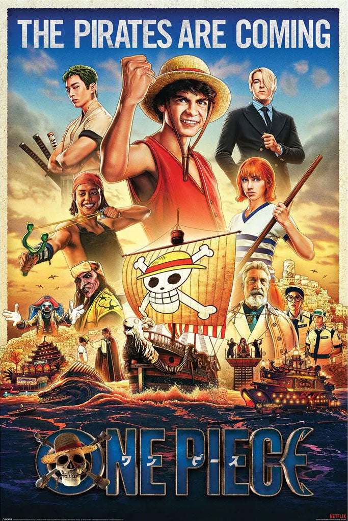 One Piece Live Action (Pirates Incoming) Maxi Poster