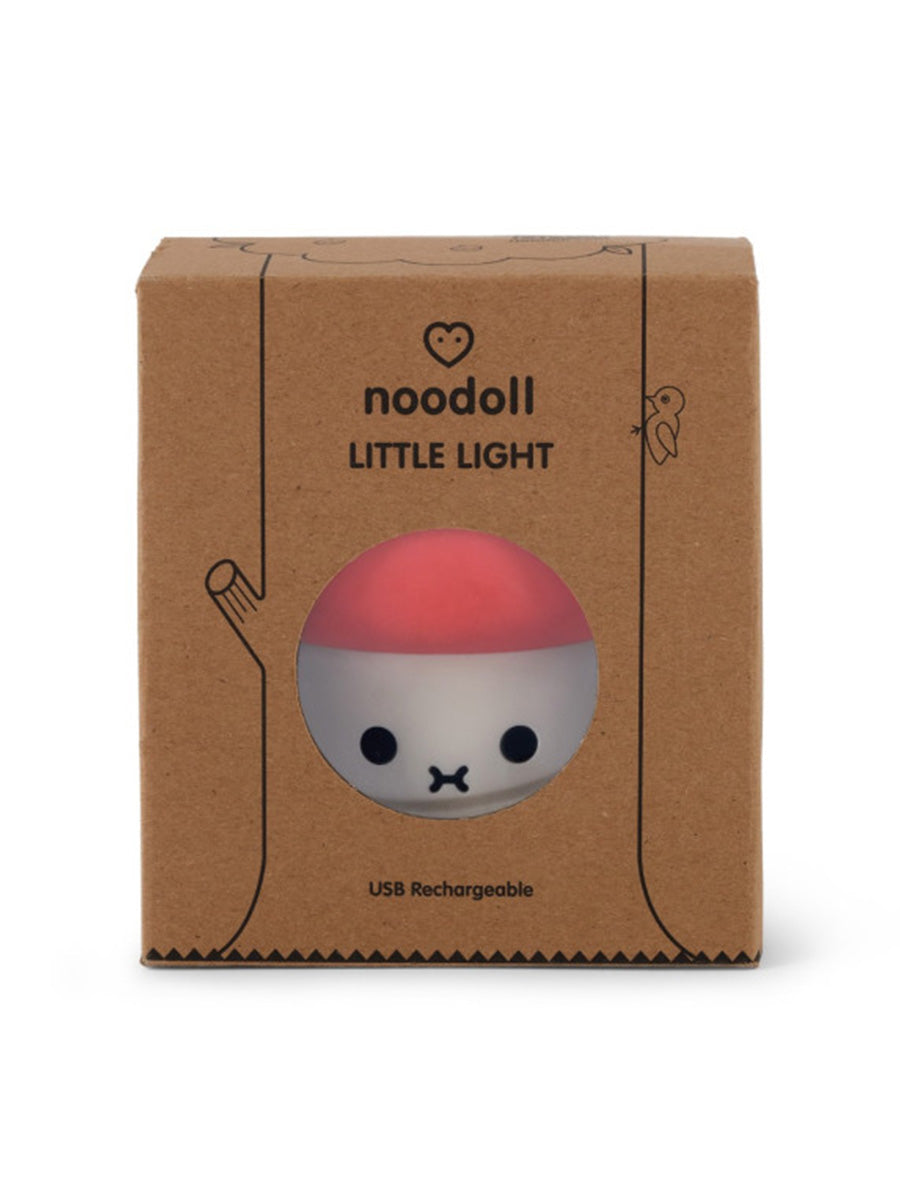 Ricemogu Red and White Mushroom Little Light