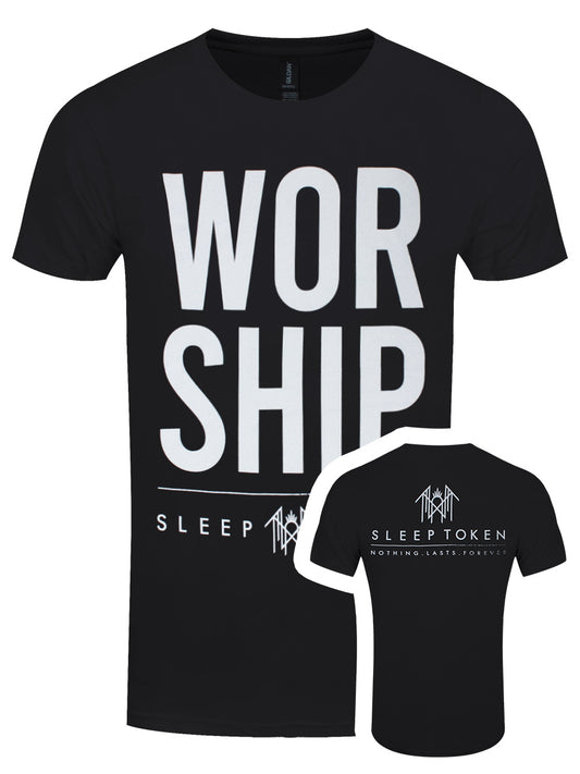 Sleep Token Worship Men's Black T-Shirt
