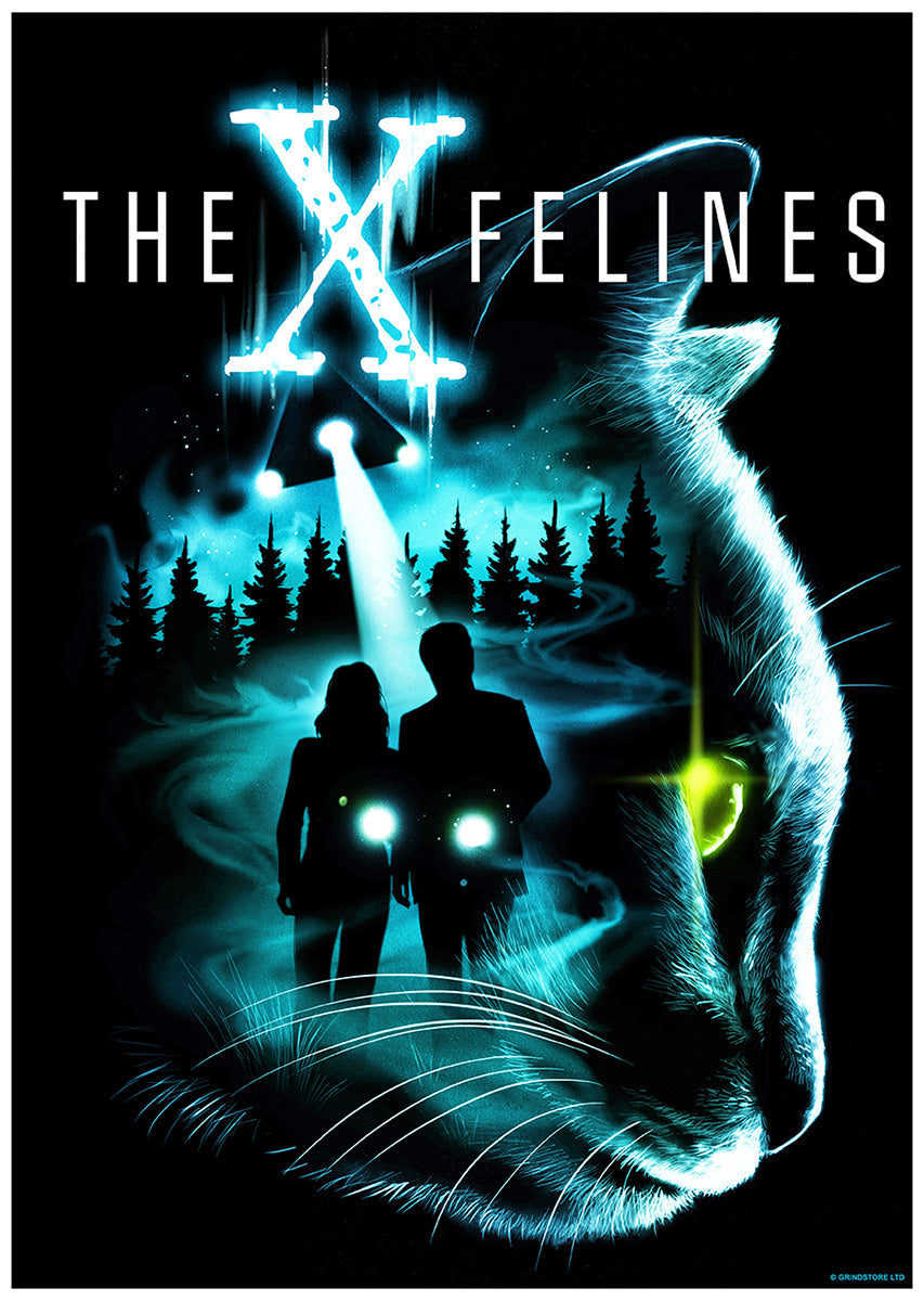 Horror Cats The X-Felines Mini Poster