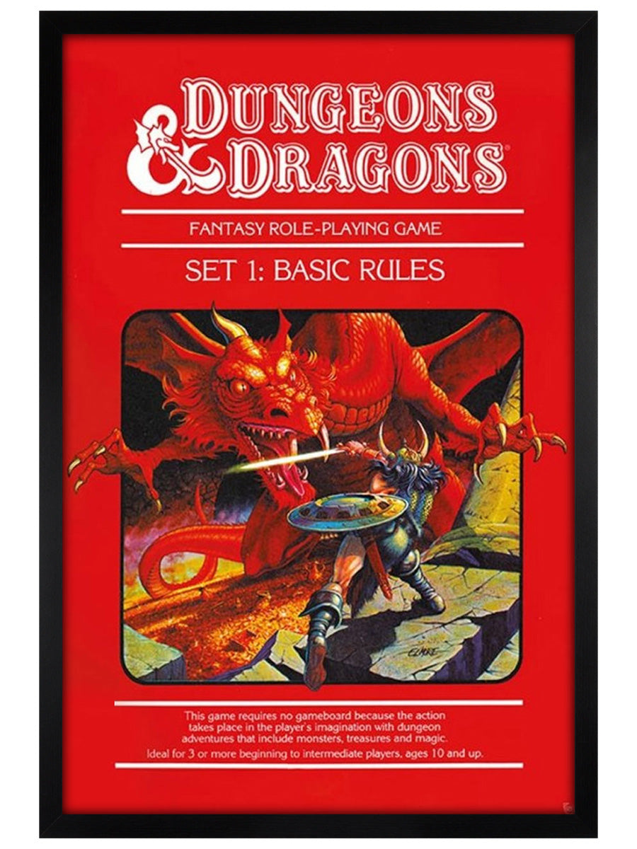 Dungeons & Dragons Basic Rules Maxi Poster