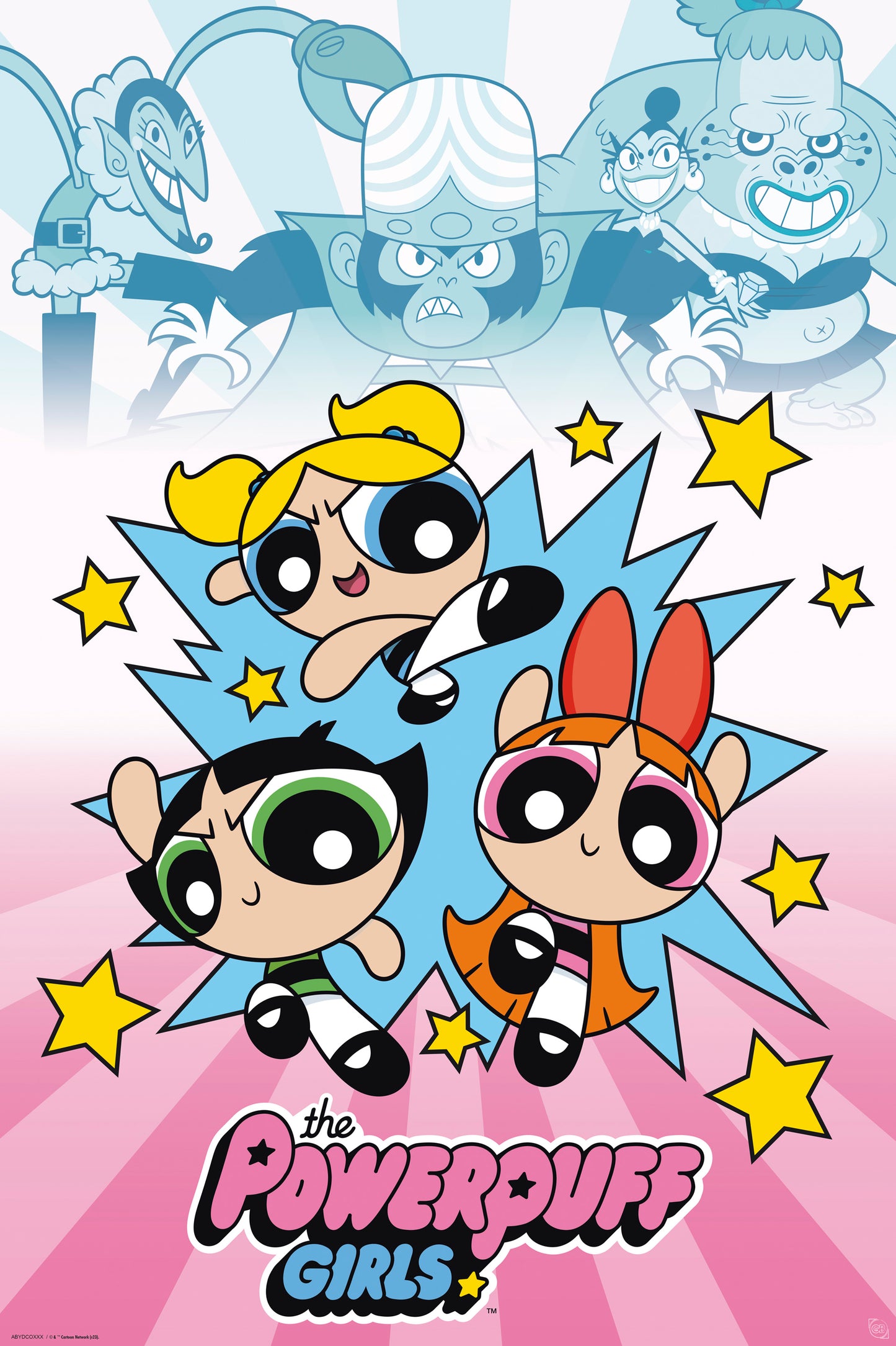 Powerpuff Girl Girls vs Villains Maxi Poster