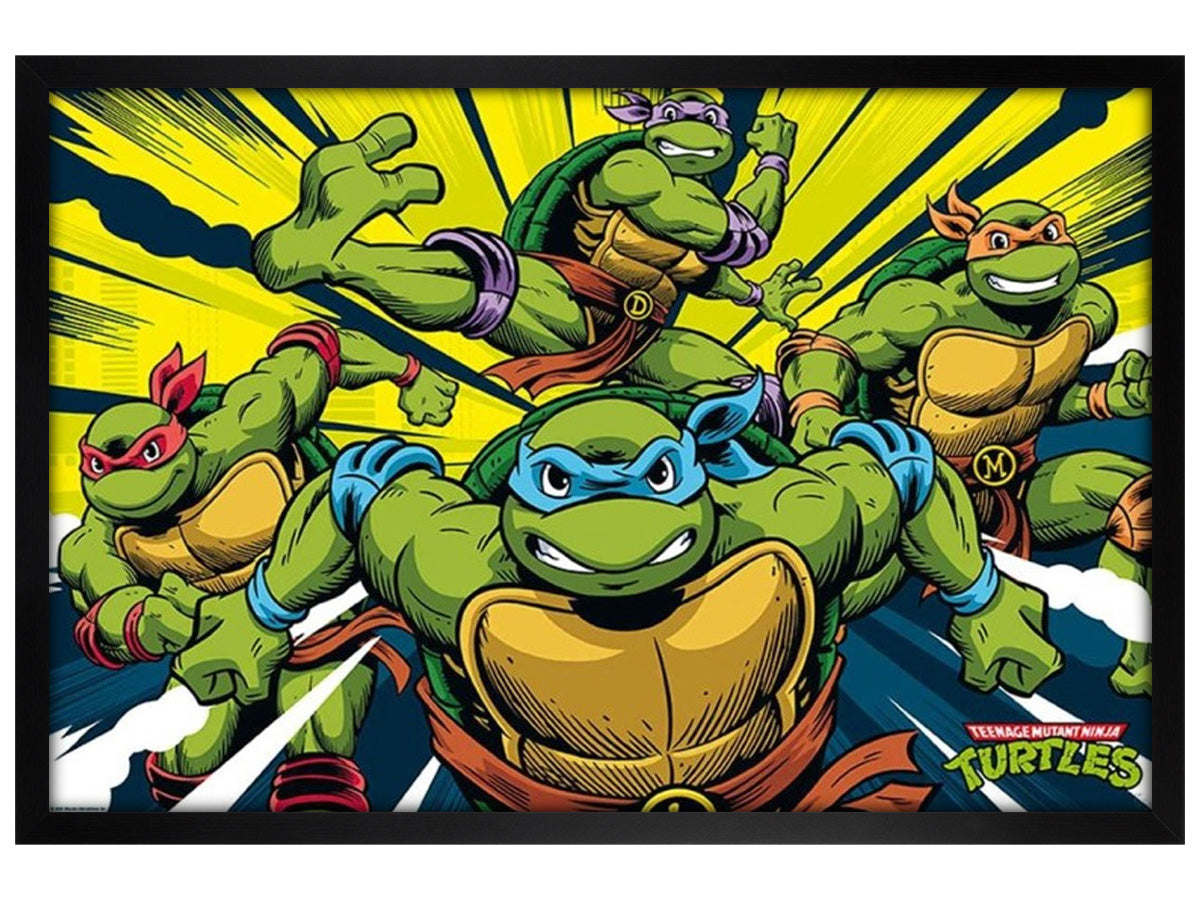 Teenage Mutant Ninja Turtles In Action Maxi Poster