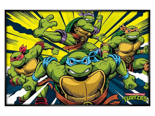 Teenage Mutant Ninja Turtles In Action Maxi Poster