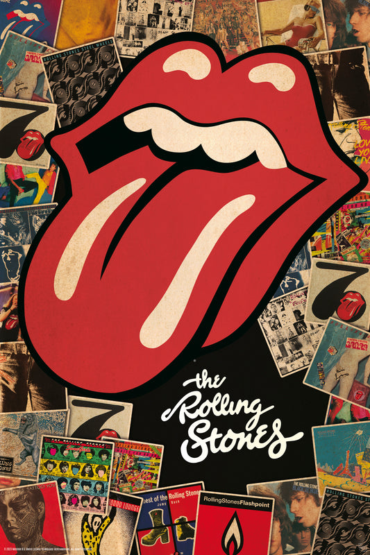 The Rolling Stones Collage Maxi Poster