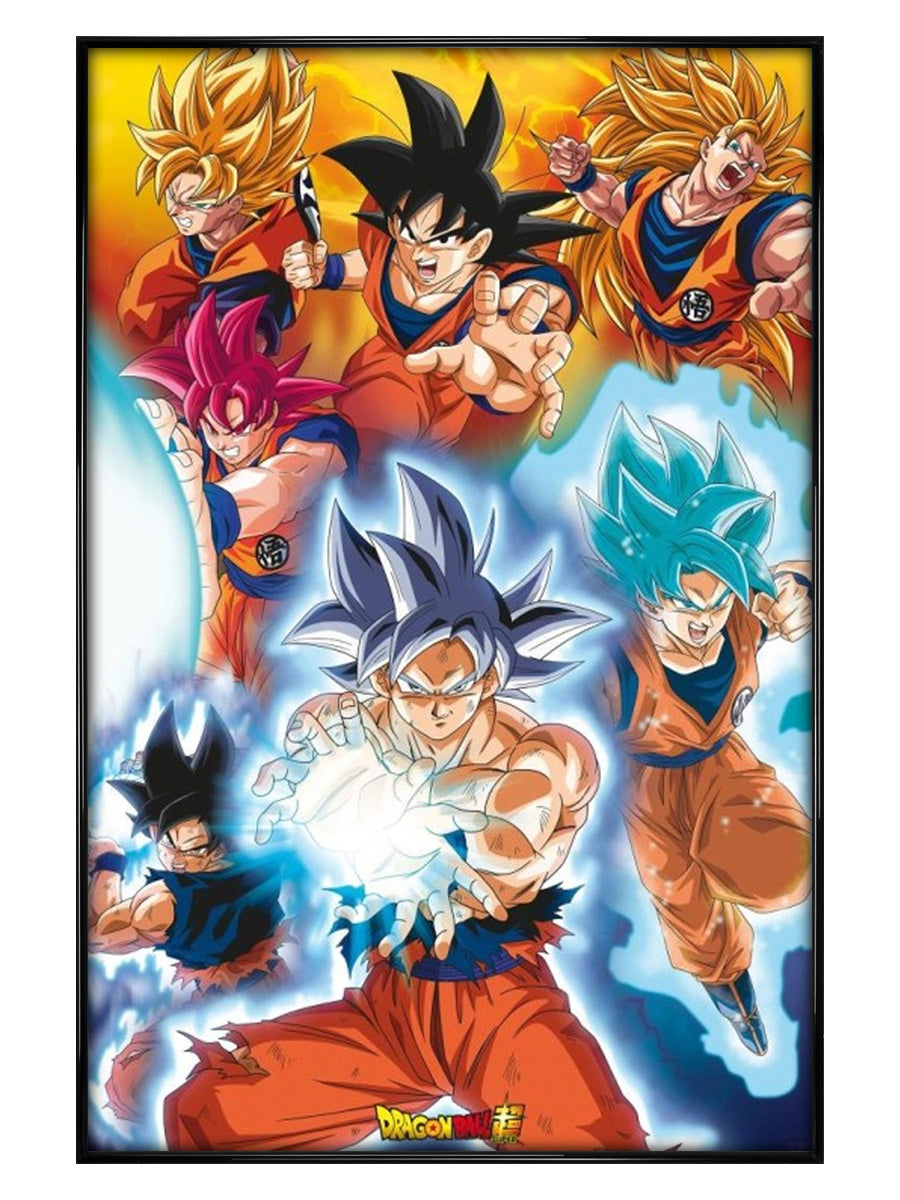 Dragon Ball Goku's Transformations Maxi Poster