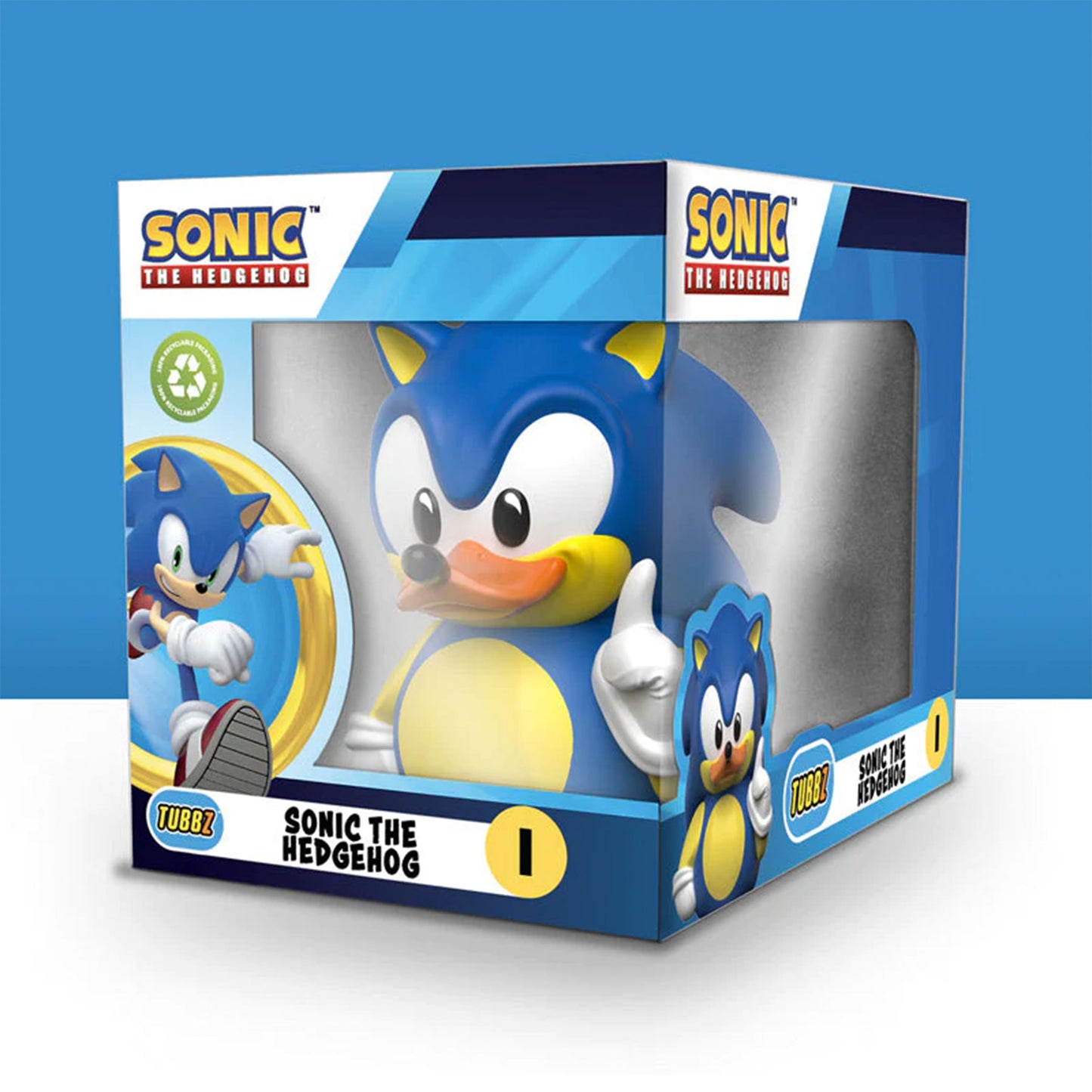 TUBBZ Sonic The Hedgehog Sonic Rubber Duck (Boxed Edition)