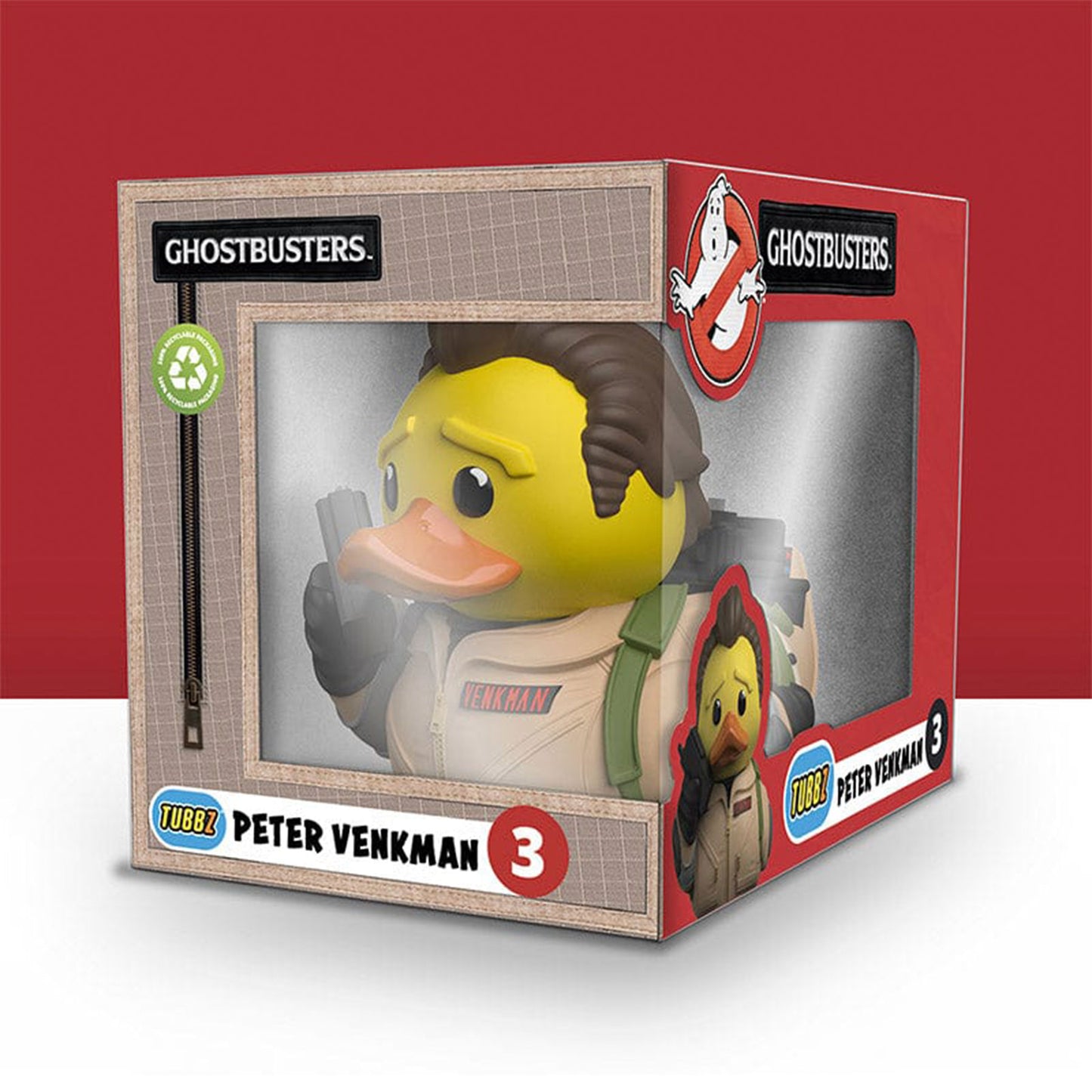 TUBBZ Ghostbusters Peter Venkman Rubber Duck (Boxed Edition)