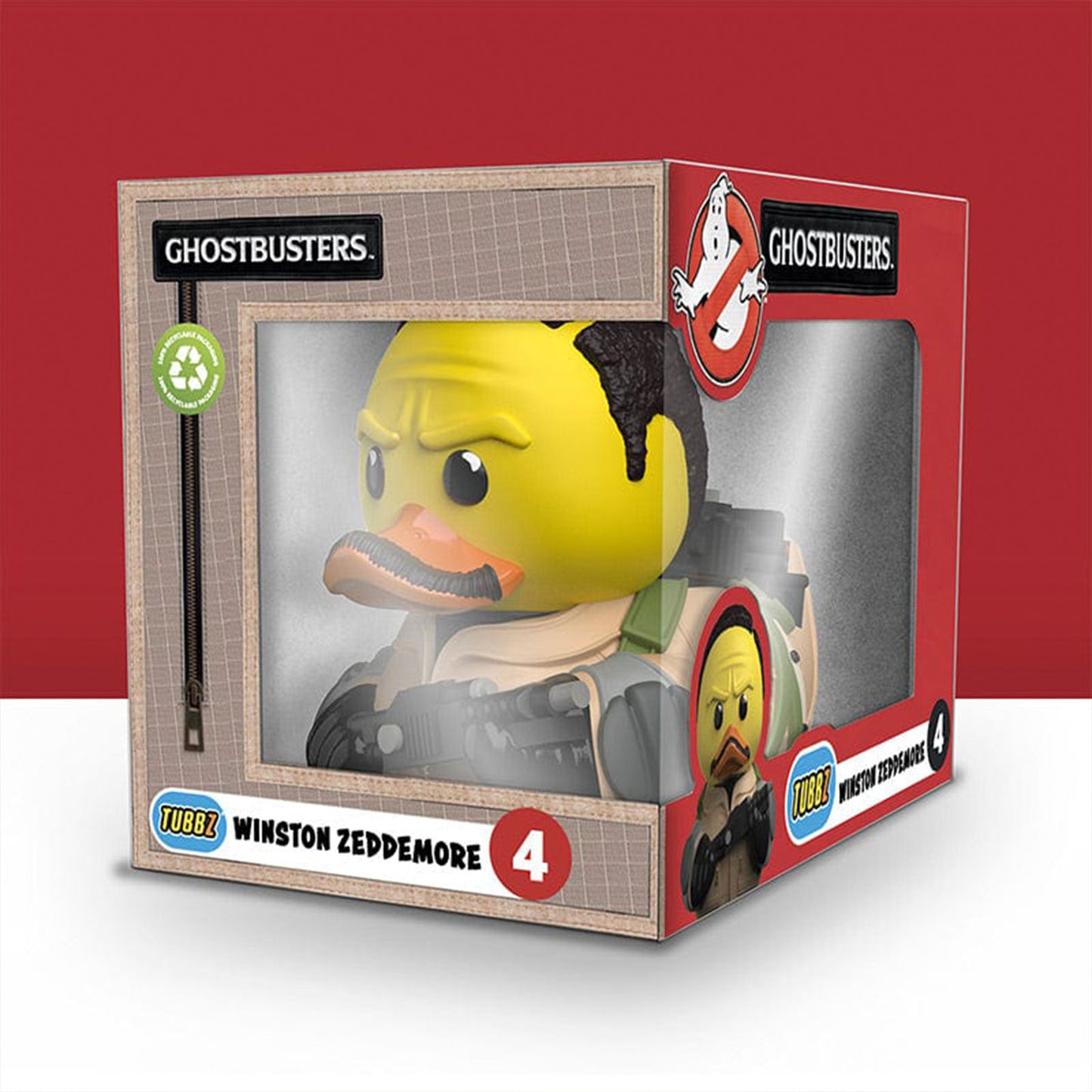 TUBBZ Ghostbusters Winston Zeddemore Rubber Duck (Boxed Edition)