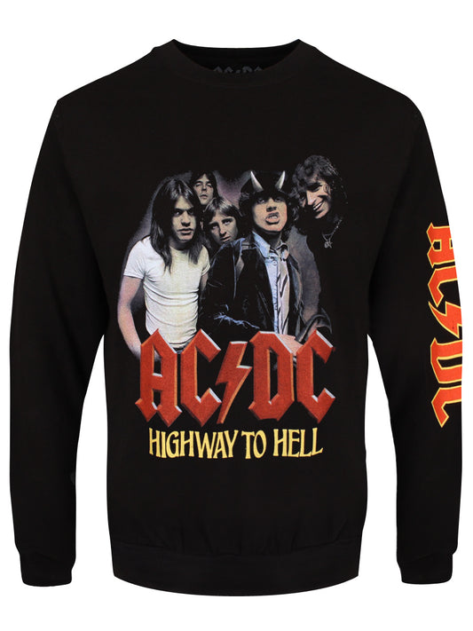 AC/DC Highway To Hell Men's Black Sweatshirt