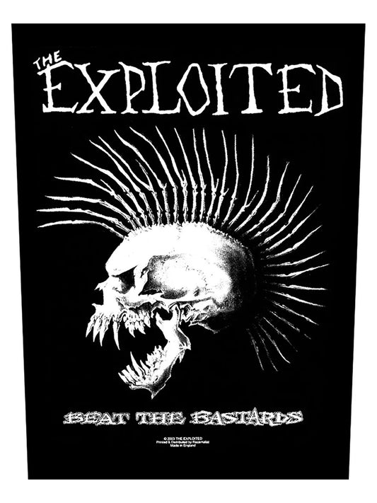The Exploited Beat The Bastards Back Patch