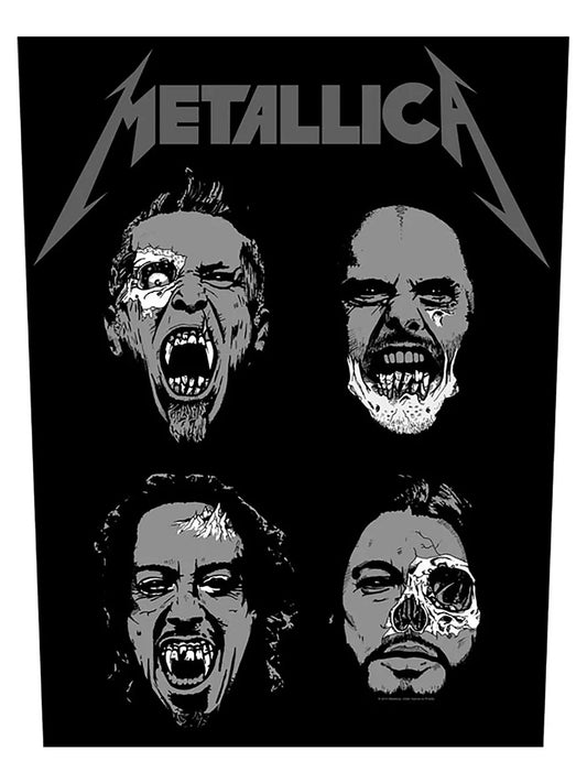 Metallica Undead Back Patch