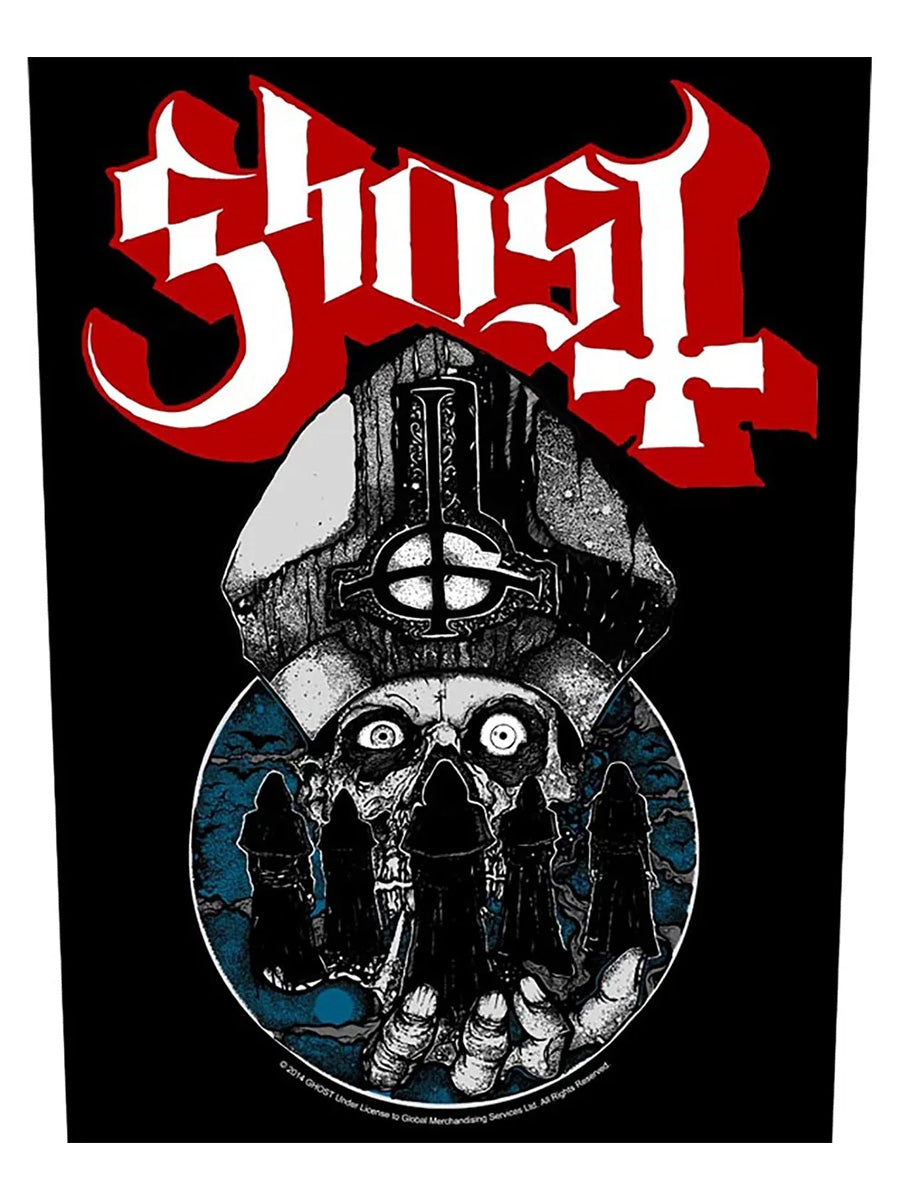 Ghost Papa Warriors Back Patch