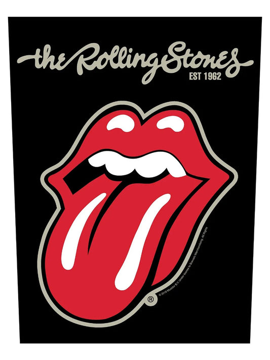Rolling Stones Plastered Tongue Back Patch