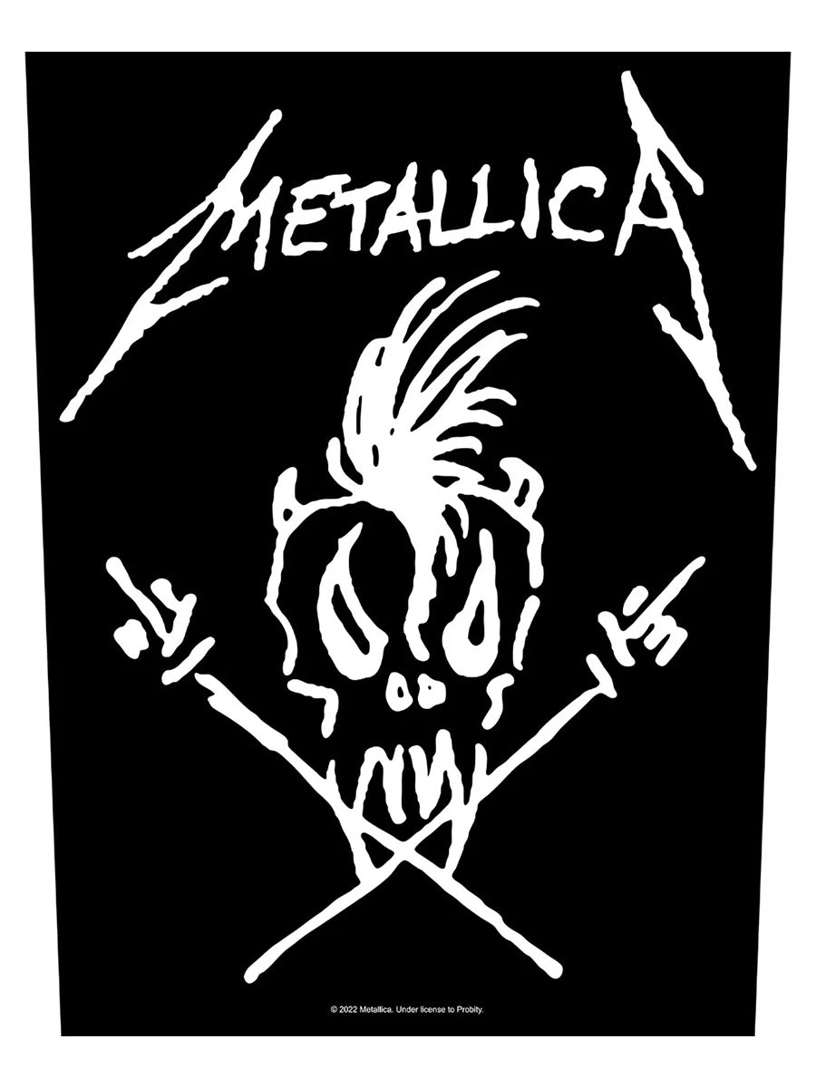 Metallica Scary Guy Back Patch