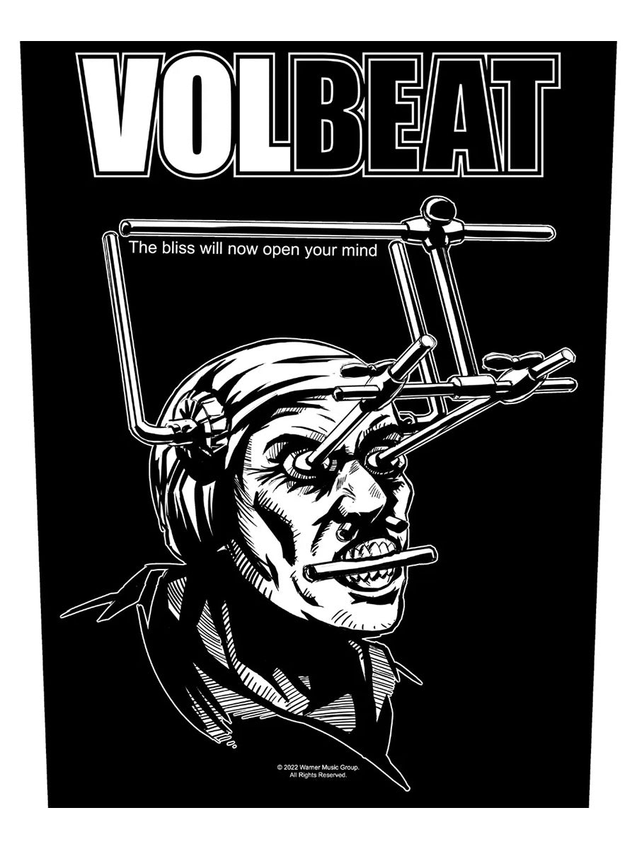 Volbeat Open Your Mind Back Patch