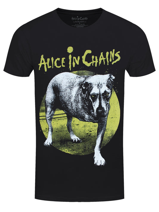 Alice In Chains Three-Legged Dog Men's Black T-Shirt