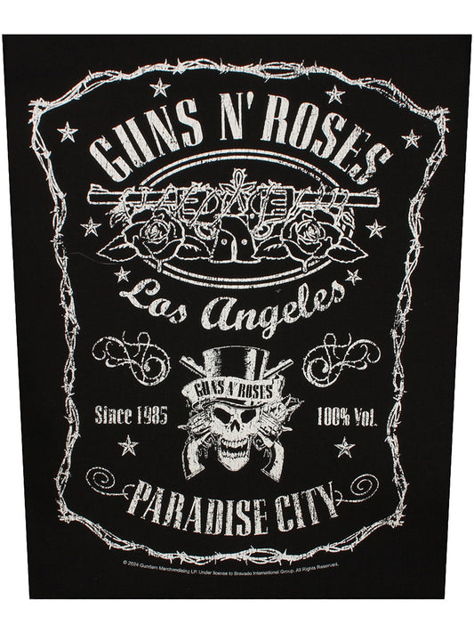 Guns N Roses Paradise City Backpatch