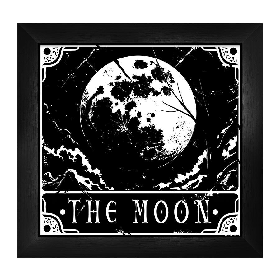 Deadly Tarot The Moon Framed Print