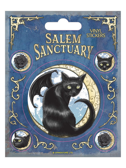 Salem Sanctuary for Wayward Cats Sticker Set