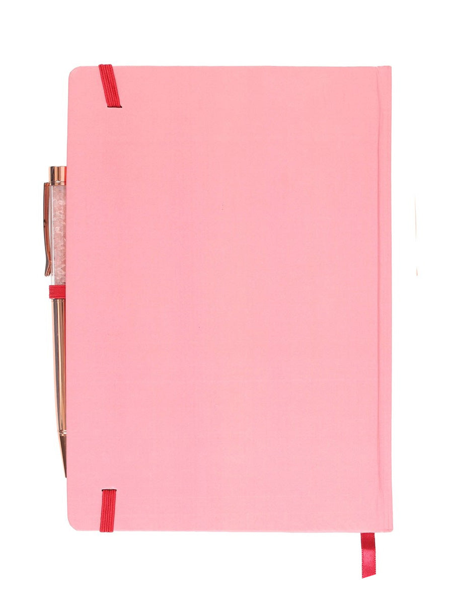 The Sun Gratitude Journal with Rose Quartz Pen