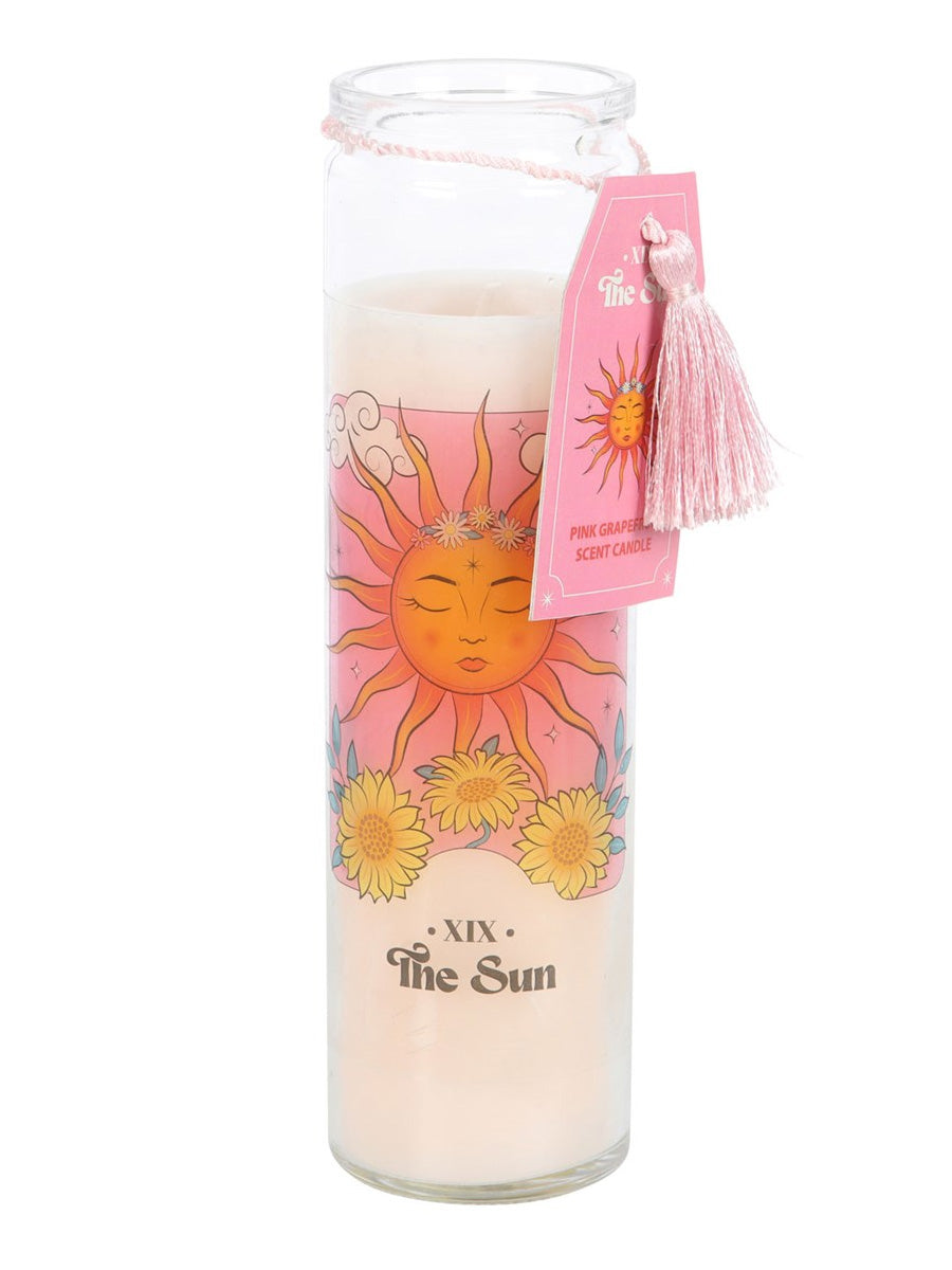 The Sun Pink Grapefruit Tube Candle