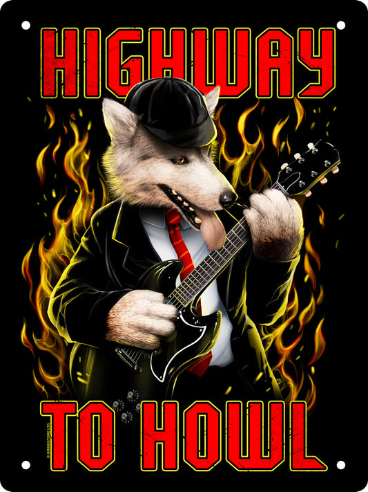 Playlist Pets Highway To Howl Mini Tin Sign