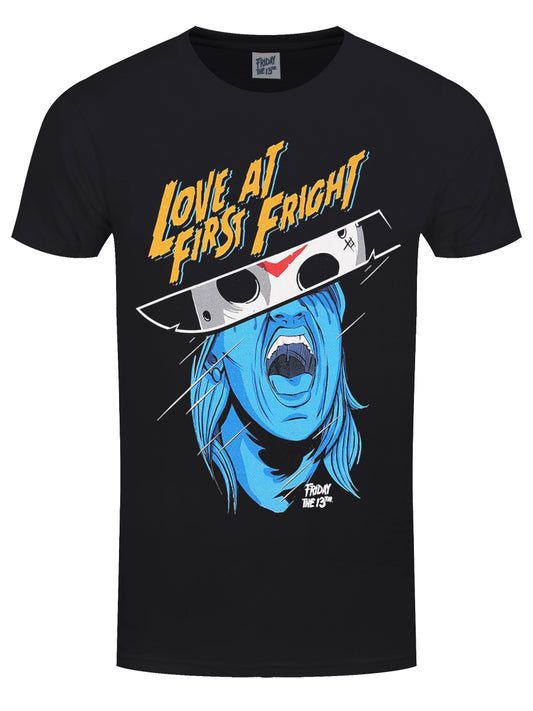 Friday The 13th Love At First Fright Men's Black T-Shirt